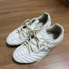Mizuno サッカースパイク （インソール無し）ホワイト24cm