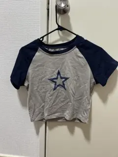 SHEIN購入 星プリント ミニTシャツ