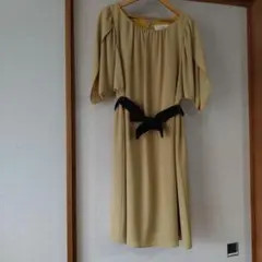 ロペ　ロペクラッセ　ワンピース　イエロー　パーティー　ドレス