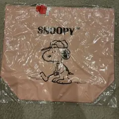 SNOOPY スヌーピー ビッグトートバッグ ピンク