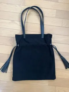 コーデュロイ トートバッグ