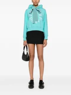 PATOU Medallion embroidered-logo hoodieのサムネイル