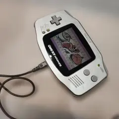 美品】ゲームボーイアドバンス 本体シルバー（AGB-001）動作確認済