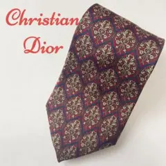 クリスチャンディオール　レッドネクタイ