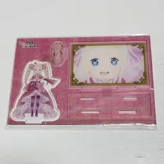 リゼロ エミリアの誕生日生活2025 抽選景品 A賞 アクリルクロック 限定