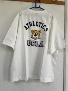 【UCLA】トラデザイン・バックプリント半袖Tシャツ　Lサイズのサムネイル