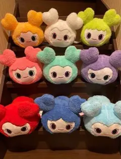 GIGO TWICE LOVELYS ふわもこねんねBIGぬいぐるみ　コンプ