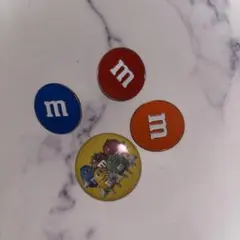 M&M's ピンバッジ 缶バッジ