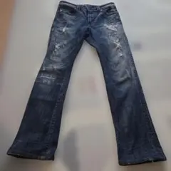 【美品】DIESEL　ダメージデニム