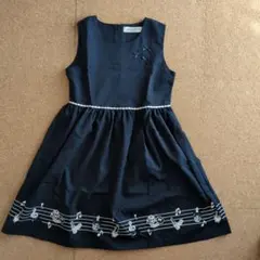 MOO NON NON ネイビー ワンピース 150