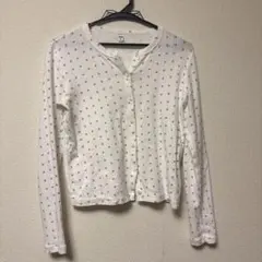 ユニクロ　ポインテールカーディガン