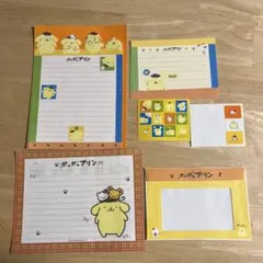 ポムポムプリン　レターセット　平成レトロ　サンリオ
