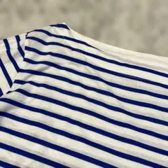 MACPHEE ボーダーTシャツ　ブルー　サイズ1のサムネイル