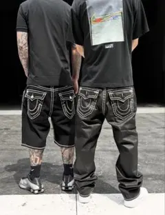 TRUE RELIGION BAGGY JEAN 34 トゥルーレリジョン 本物 - メルカリ
