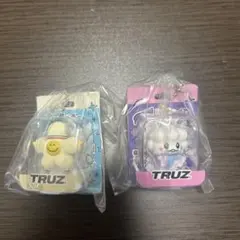 TRUZ キーホルダーセット フラワー&キャラクター