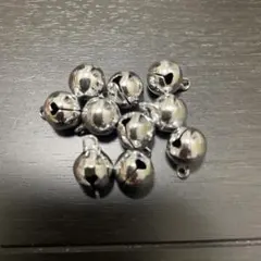シルバー 鈴 10個セット ハンドメイド 手芸
