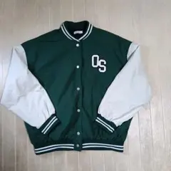 VEHEMENT. ダークグリーン スタジャン Lサイズ