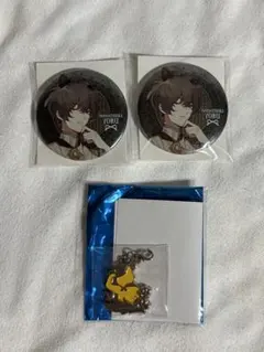 ツキウタ。　夜　ツキショ　フェアテ　FT 缶バッジ　チャーム