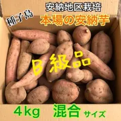 種子島　農家直送！安納地区の安納芋　混合 4キロ