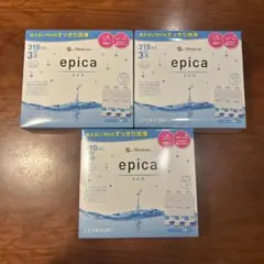 Menicon epica エピカ 洗浄保存液 310ml 3本入り3箱セット