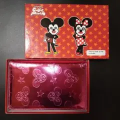 ミッキー&ミニー キュービックマウス システム手帳 ピンク 新品 ディズニー
