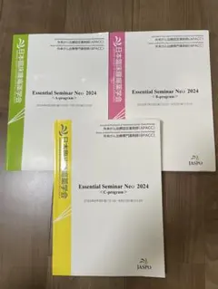 【値段交渉ok】Essential Seminar Neo 2024 A のみ