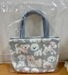 【新品タグ付き】モフモフワンチャン　バッグ　ラブラリーバイフェイラー