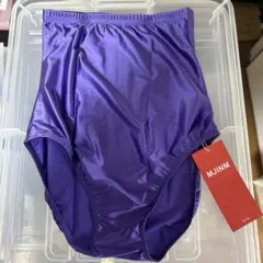 MJINM スーパーハイライズ ウエストパンツ ショーツタイツ パープル L