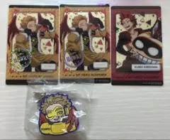 僕ののヒーローアカデミア namcoクリアカード特典＋ヘアクリップホークス 切島