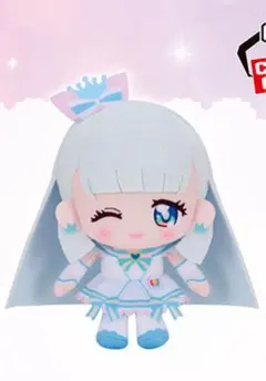 アイドルプリキュア　コロっとまんまる　プリフェイスぬいぐるみ　キュアニャミー
