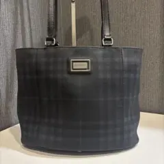 BURBERRY ショルダーバッグ ブラック チェックのサムネイル
