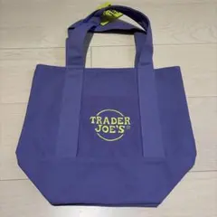Trader joe's ミニトート　パープル　ハロウィン