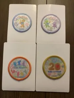 ダッフィー&フレンズ 20周年 ワッペン