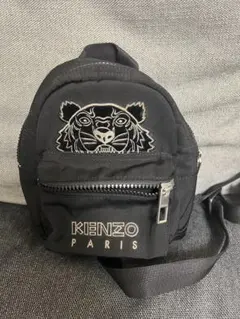 KENZO ケンゾー タイガー刺繍 リュック バックパック ブルー 虎 ロゴ