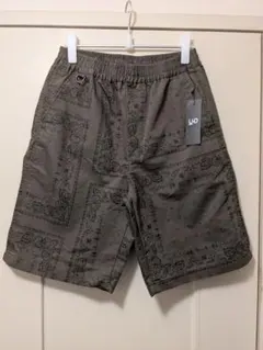 GU✕UNDERCOVER コットンイージーショーツ S オリーブ　新品のサムネイル