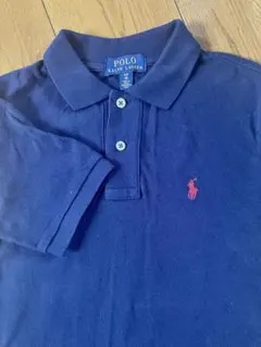 未使用★ラルフローレン　キッズ　8歳　ポロ　ラルフローレン　ポロシャツ　ネイビー