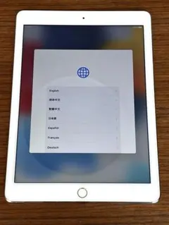 Apple iPad Air2 32GB シルバー　保護フィルムにひびあり