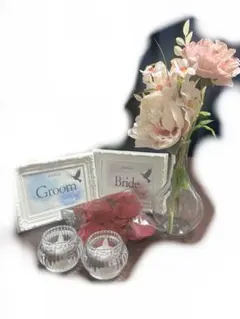 結婚式 Groom Bride 受付 ウェルカムスペース