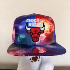 Mitchell & Ness シカゴブルズ ギャラクシー キャップ