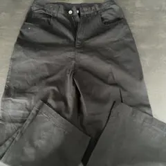 ブラック ワークパンツ