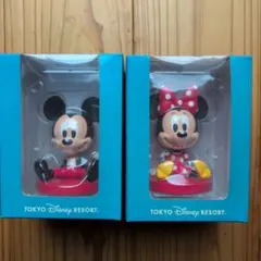 東京ディズニーリゾート 首振りフィギュア ミッキー＆ミニー