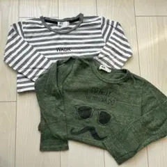WASK 長袖カットソー 2枚セット　120