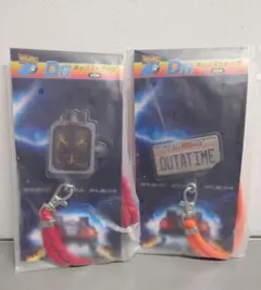 【新品未開封】バックトゥザフューチャーくじ D賞 ネックストラップ2種セット