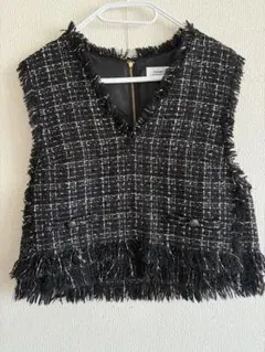 完売品 Arpege story ツイードジレ スタッフコーディネート】ツイードジレワンピ｜fuka｜Arpege story