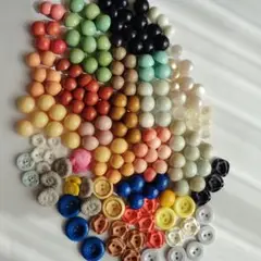 目玉ボタン　プラスチック