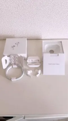 AirPods pro2本体 充電ケース イヤーチップ付き