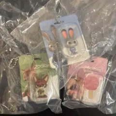 ズートピア　ブリスターチャームコレクション3個セット