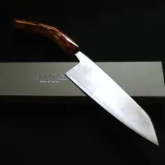 青紙1号 万能包丁 鹿角柄 165㎜ G9429 月光作 1点物 - メルカリ