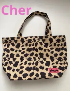 ヒョウ柄 トートバッグ