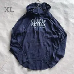 ネイビー 長袖カットソー